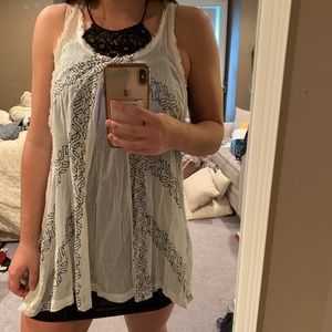 Free people two piece slip and dress